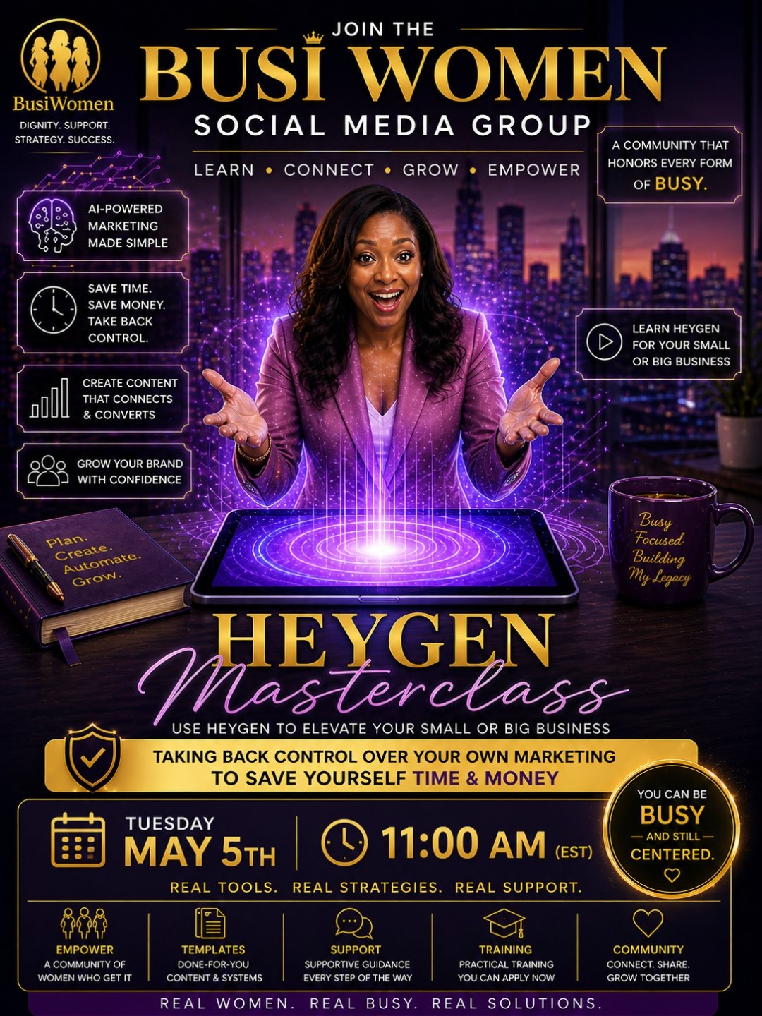 HeyGen Masterclass — Krystal Johnson